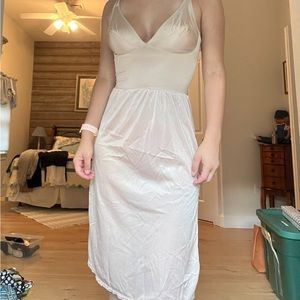 SOLD!! VINTAGE SLIP DRESS